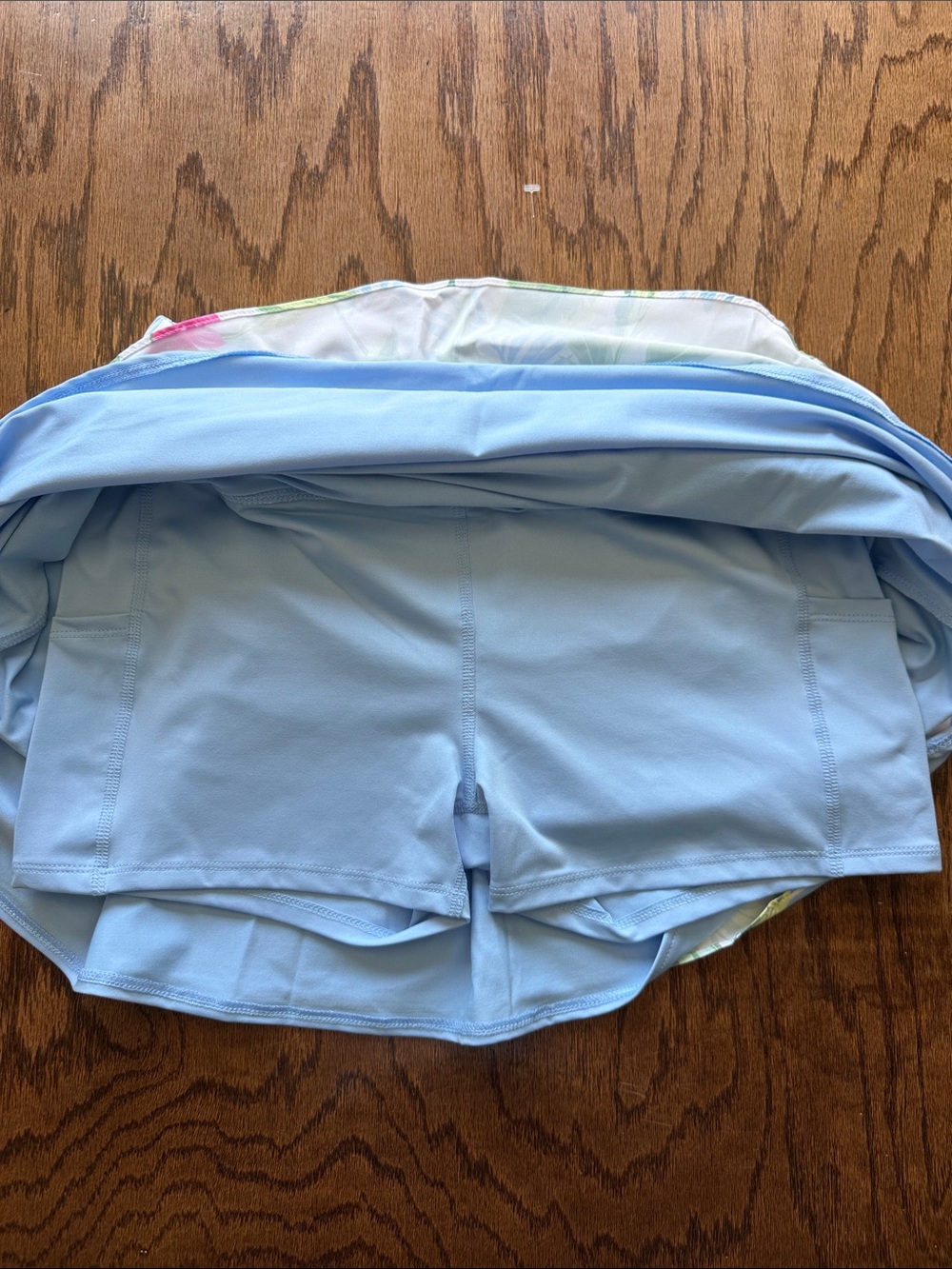 Tommy Bahama Pink & Green Tropical Floral Skort - Picture 5 of 7